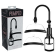 Black Intimate Vulva Suction Pump With Two Silicone Cups For Wellness - PUMPS
