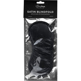 Black Satin Eye Mask - Adult Toys