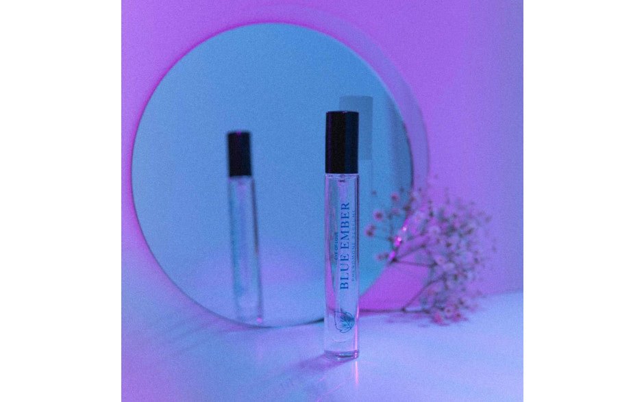 Bloom Pheromone Body Spray Blue Ember Attract Her 10ml - Adult Toys