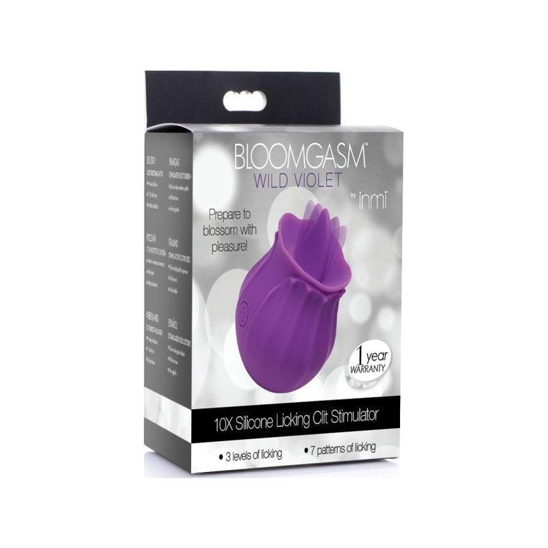 Bloomgasm Wild Violet 10X Licking - Adult Toys
