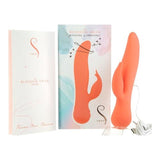 Blossom Swan Rabbit Vibrator - Adult Toys