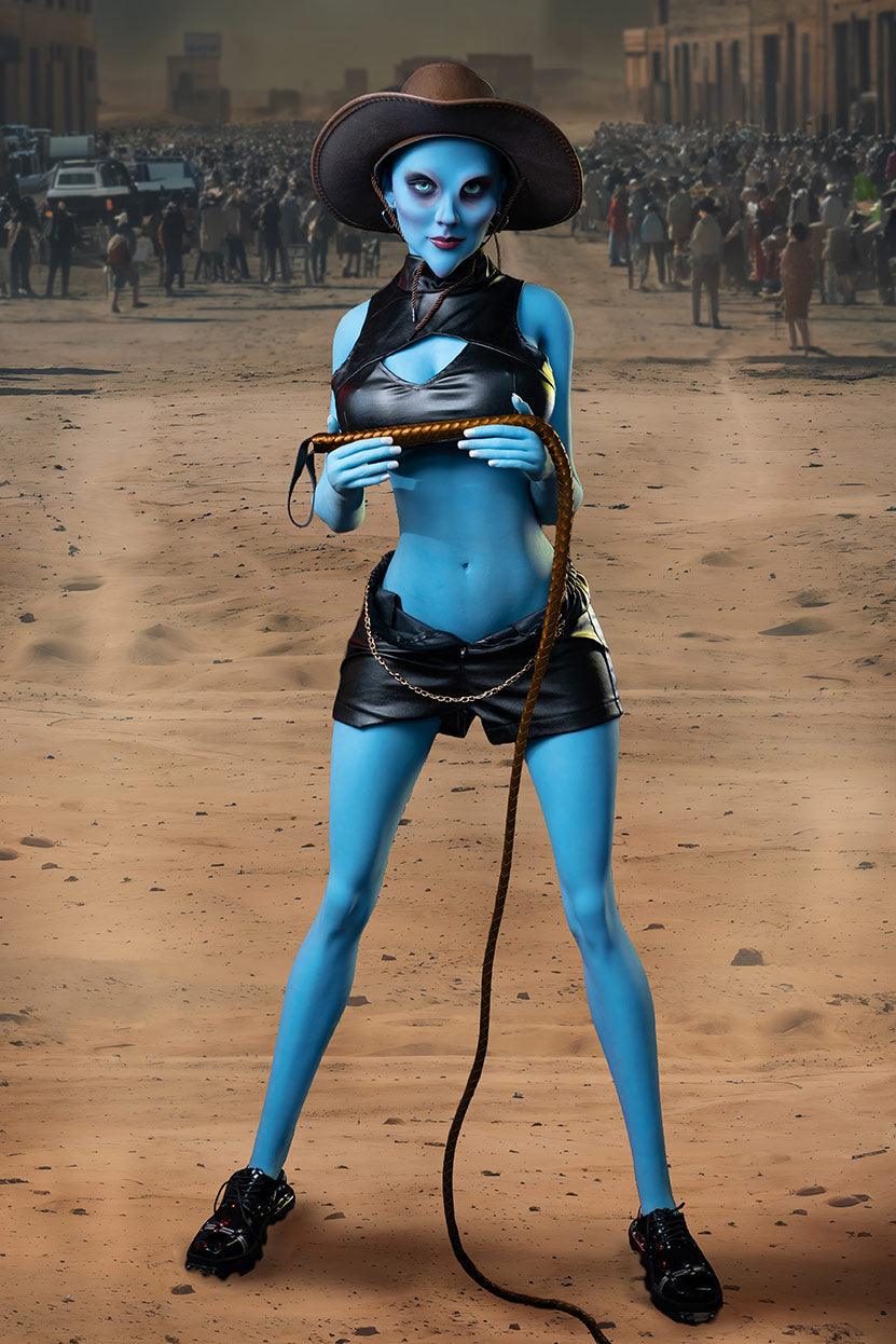 Blue Alien Sex Doll 160cm G A12 - sex doll