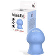 Blue USB Rechargeable Spinning And Vibrating Stimulator Pleasure Dome - STIMULATORS