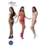 Bodystocking BS071 Red - Lingerie