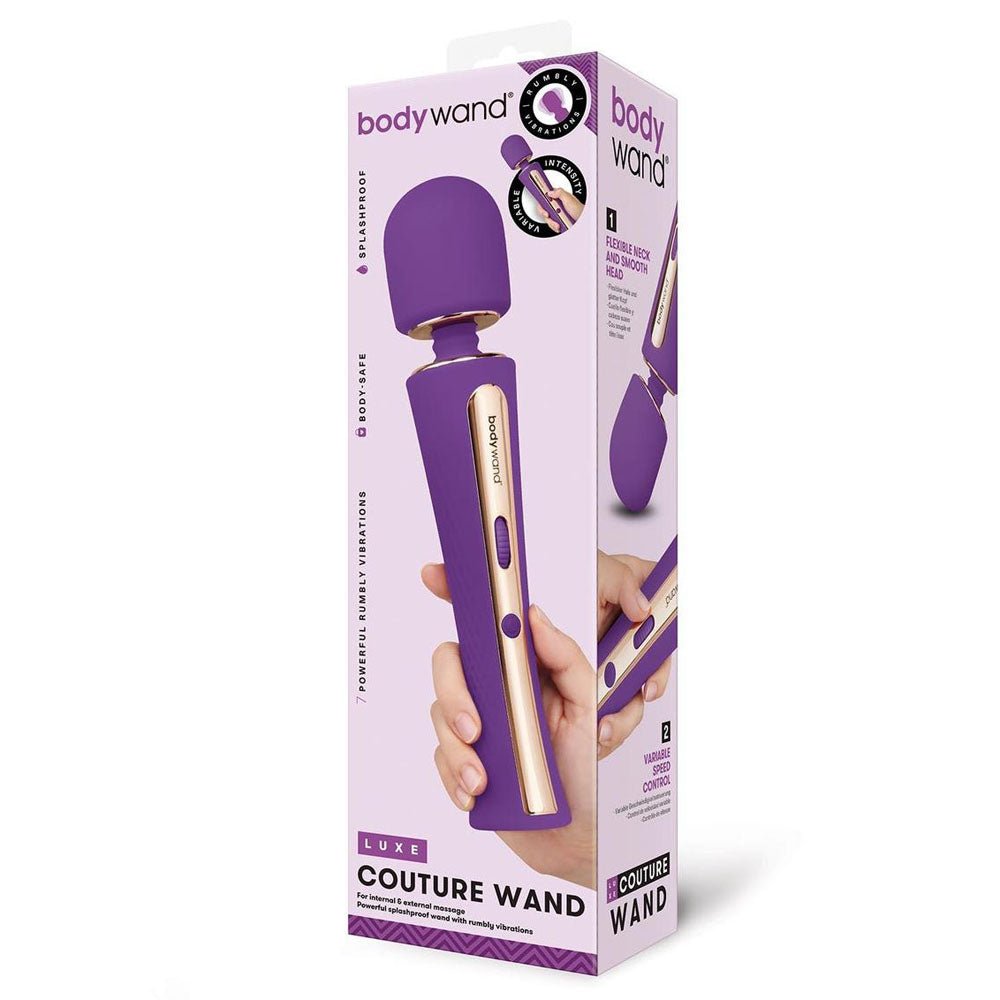 Bodywand Luxe Couture Wand - Purple 28.2 cm - VIBRATORS