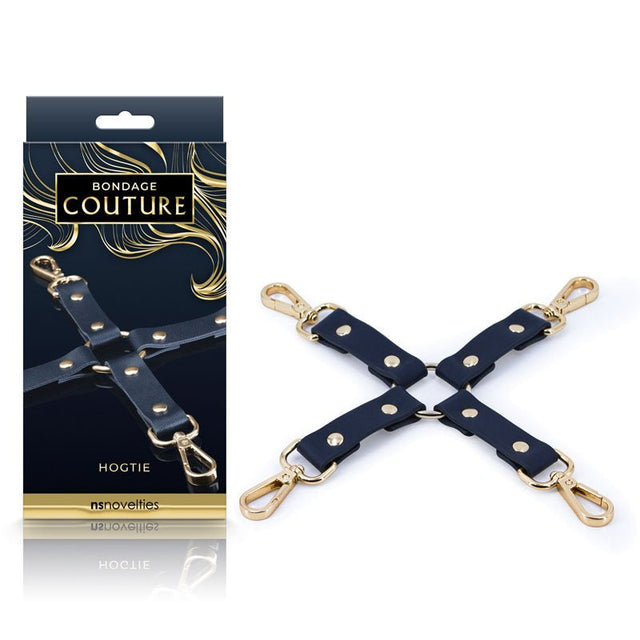 Bondage Couture Hog Tie - Blue - Blue Hog Tie Restraint (No Cuffs Included) - BONDAGE - TOYS