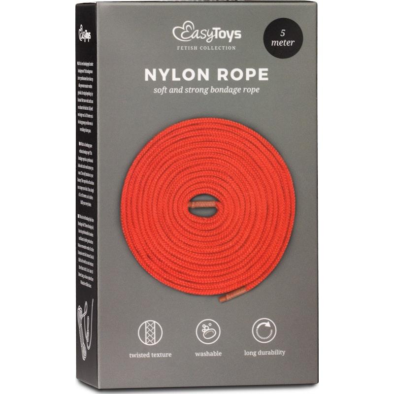 Bondage Rope 5m Red - Adult Toys