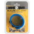Boneyard Silicone Ball Strap Blue - 3 - Snap 4 cm Adjustable - COCK RINGS