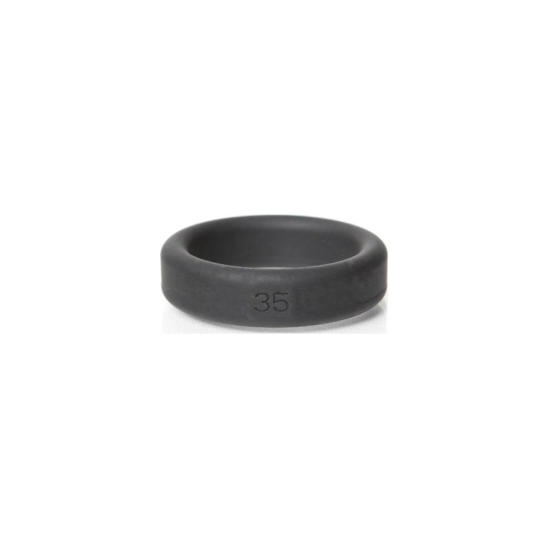 Boneyard Silicone Ring 5 Pc Kit Black - Adult Toys