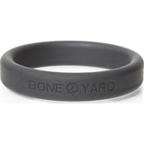 Boneyard Silicone Ring 5 Pc Kit Black - Adult Toys
