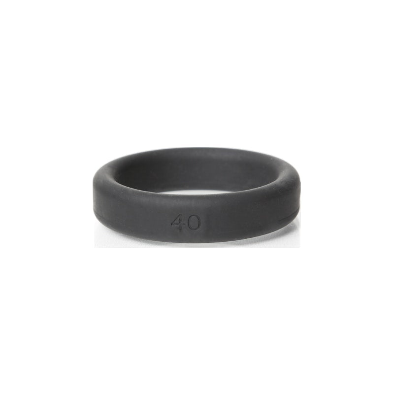 Boneyard Silicone Ring 5 Pc Kit Black - Adult Toys