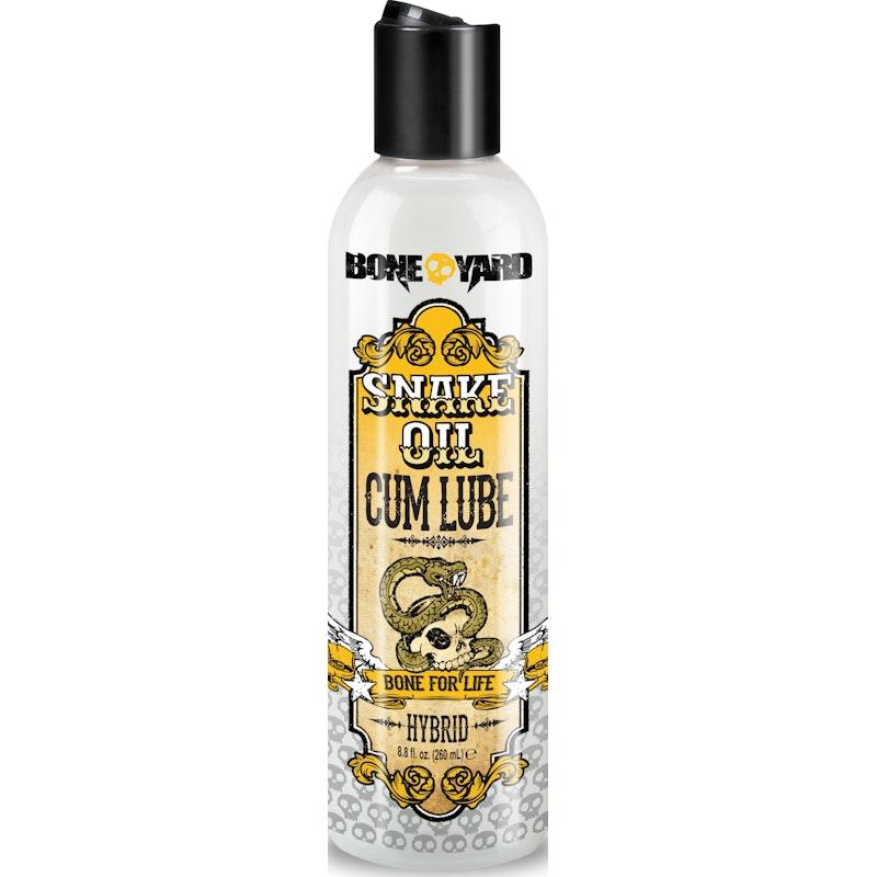 Boneyard Snake Oil Cum Lube – Realistic Hybrid Lubricant Pump, 8oz - Lotions & Potions