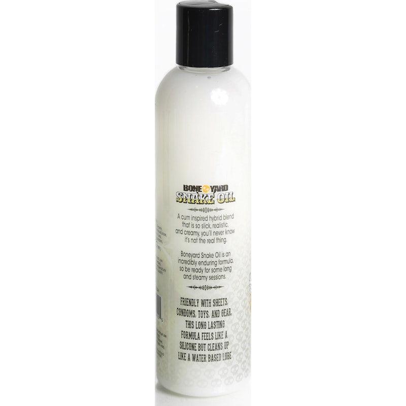 Boneyard Snake Oil Cum Lube – Realistic Hybrid Lubricant Pump, 8oz - Lotions & Potions