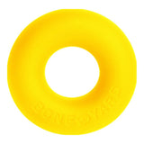 Boneyard Ultimate Silicone Cock Ring – Yellow Durable Stretch Ring - Adult Toys