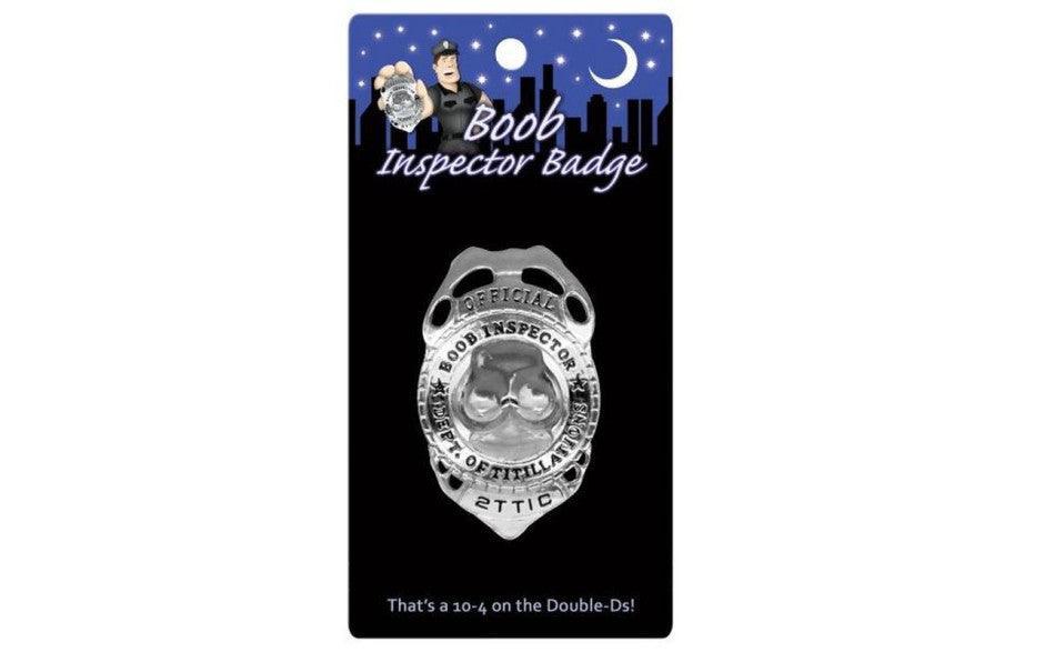 Boob Inspector Badge - Naughty by Nature Adult Store