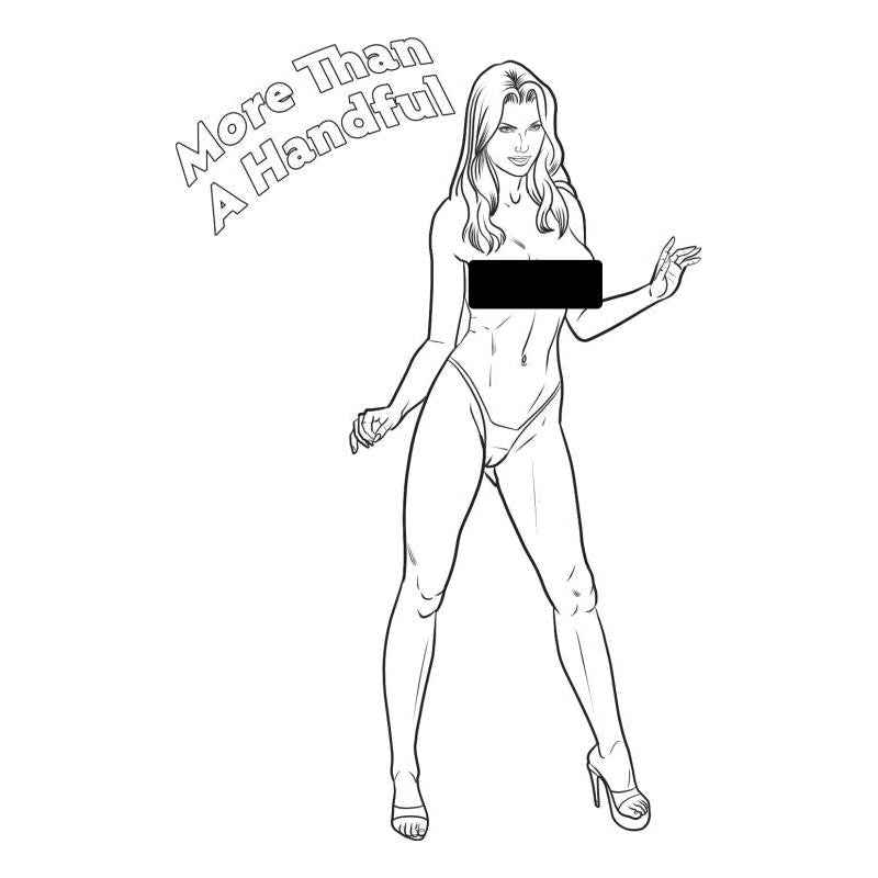 Boobs Boobs Boobs Colouring Book - Adult Toys