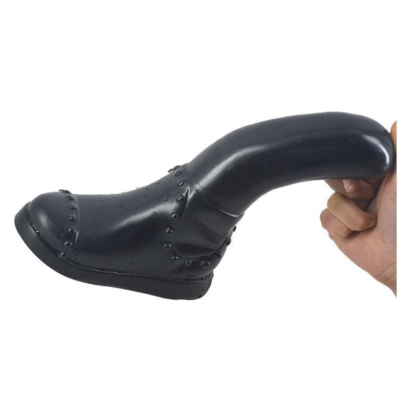 Boot Dildo Black - Adult Toys