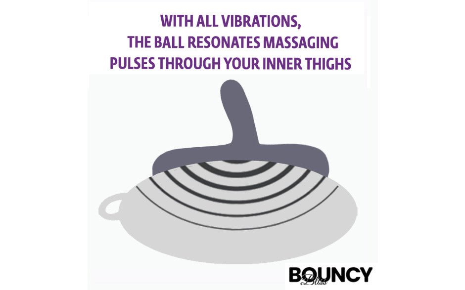 Bouncy Bliss Classic Inflatable Sit - On Vibrator - Adult Toys