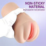 Brenna Dual Density 3 Speed 7 Mode Vibrating Realistic Masturbator - Adult Toys
