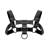 Bruno Bondage Harness Black - Adult Toys