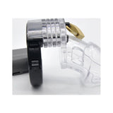 Brutus Alpha Chastity Cage Clear - Adult Toys