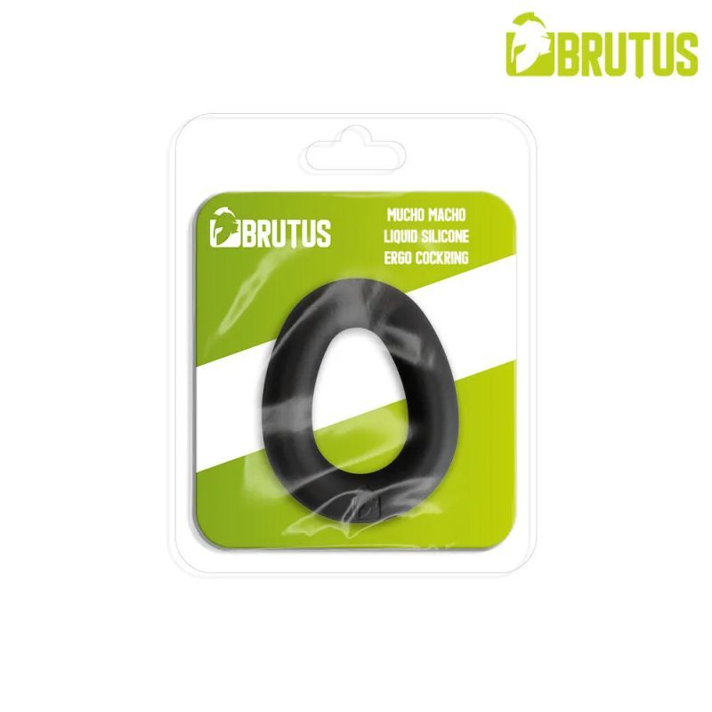 Brutus Hypersoft Silicone Ergo Cockring - Adult Toys