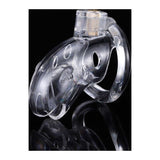 Brutus Shark Chastity Cage Clear - Adult Toys