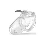 Brutus Stealth Chastity Cage Clear - Adult Toys