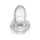 Brutus Stealth Chastity Cage Clear - Adult Toys
