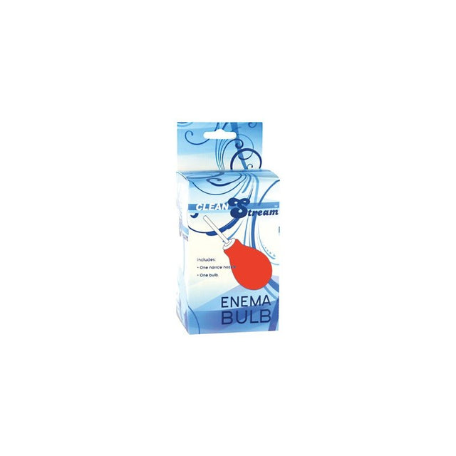 Bulb Anal Clean Enema Red - Adult Toys