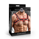 Bulldog Harness Red - Lingerie