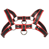 Bulldog Harness Red - Lingerie