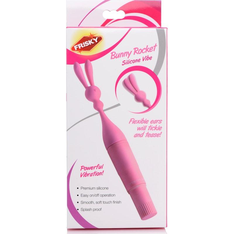 Bunny Rocket Silicone Vibrator - Adult Toys