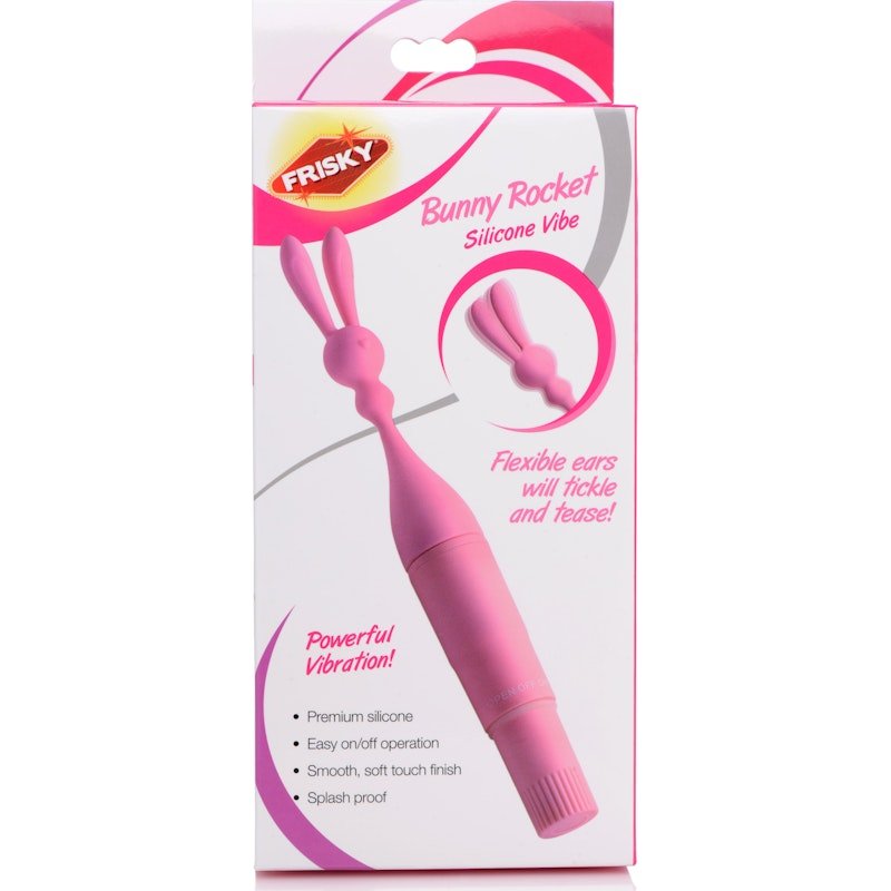 Bunny Rocket Silicone Vibrator - Adult Toys