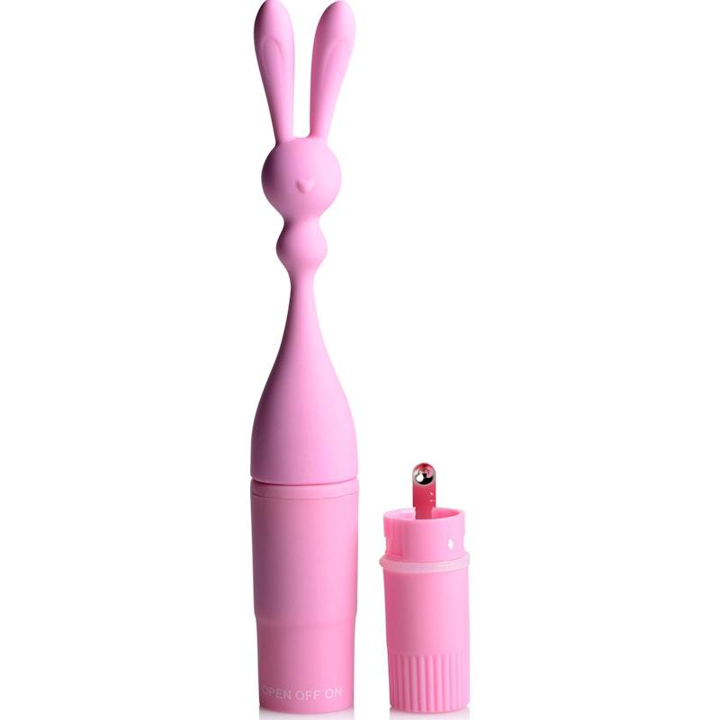 Bunny Rocket Silicone Vibrator - Adult Toys