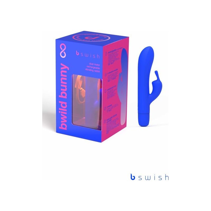 Bwild Bunny Classic Infinite Limited Edition Pacific Blue - Adult Toys