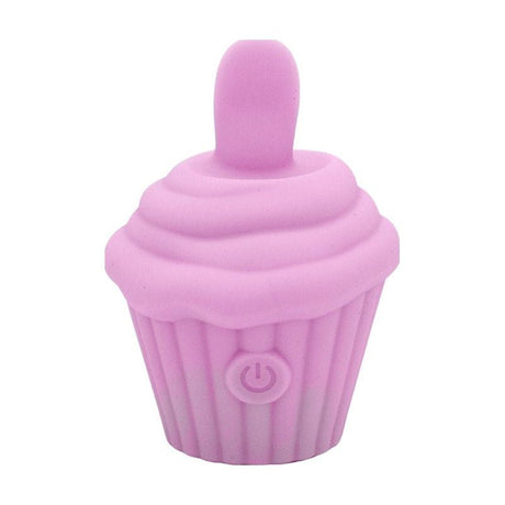 Cake Eater Clit Flicker Stimulator Pink - Adult Toys