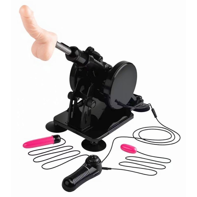 Cannon Sex Machine with Wired Remote and Accessories - Adult Toys