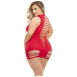 Cant Commit Dress Red - Lingerie