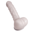 Carlos Latex Cock Sleeve Silver - Adult Toys