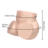 Caroline Human Replica Big Ass Silicone Hips Torso - Sex Doll