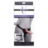 Charmed 7.5in Silicone Dildo w Harness Flesh - Adult Toys