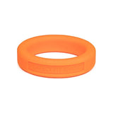 Classic Silicone Medium Stretch Penis Ring 36mm Orange - Naughty by Nature Adult Store