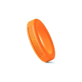 Classic Silicone Medium Stretch Penis Ring 36mm Orange - Naughty by Nature Adult Store