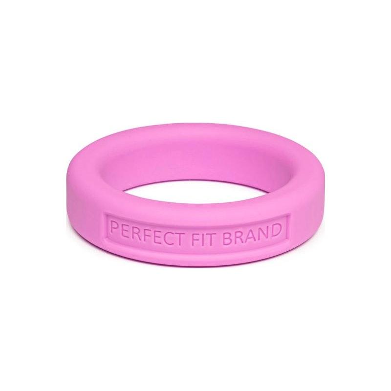 Classic Silicone Medium Stretch Penis Ring 36mm Pink - Naughty by Nature Adult Store