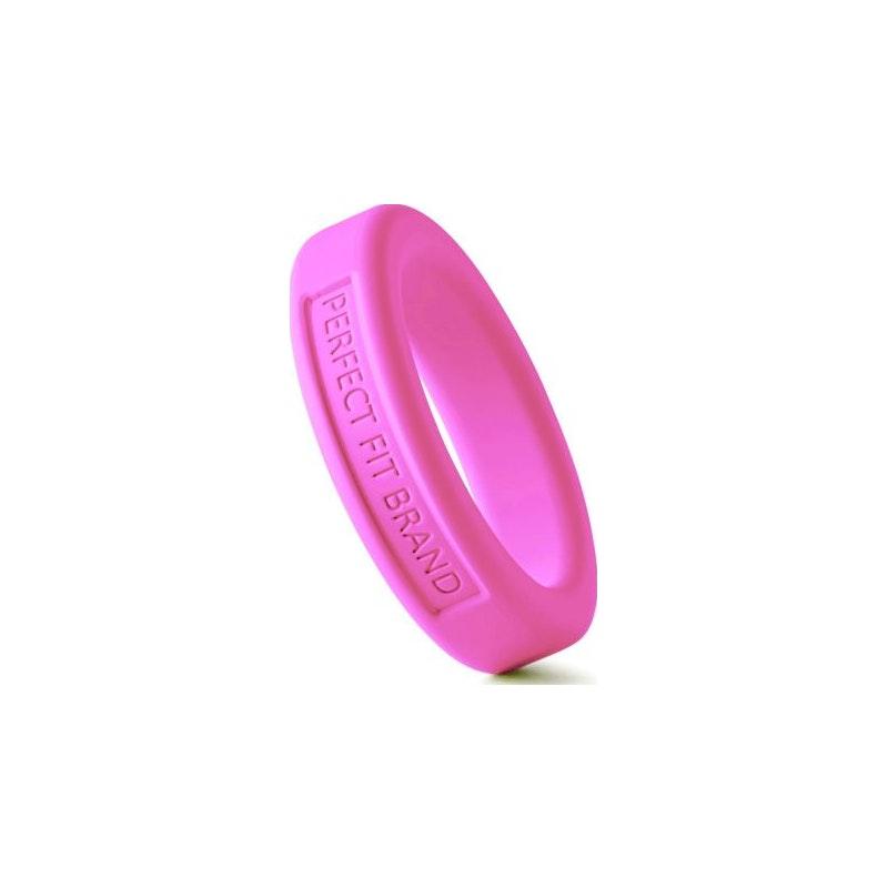 Classic Silicone Medium Stretch Penis Ring 36mm Pink - Naughty by Nature Adult Store