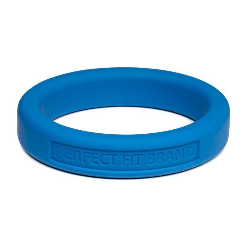 Classic Silicone Medium Stretch Penis Ring 44mm Blue - Naughty by Nature Adult Store