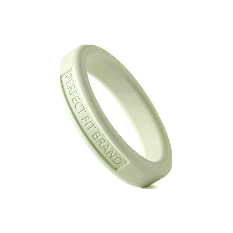 Classic Silicone Medium Stretch Penis Ring 44mm Glow In The Dark - Adult Toys
