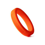 Classic Silicone Medium Stretch Penis Ring 44mm Orange - Naughty by Nature Adult Store