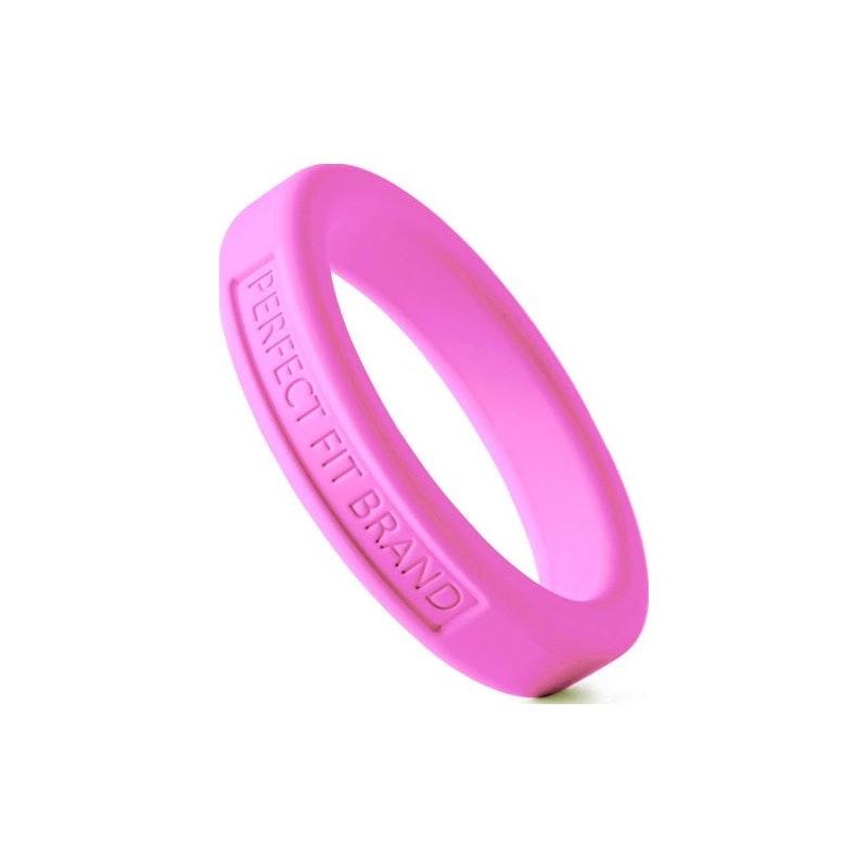 Classic Silicone Medium Stretch Penis Ring 44mm Pink - Naughty by Nature Adult Store